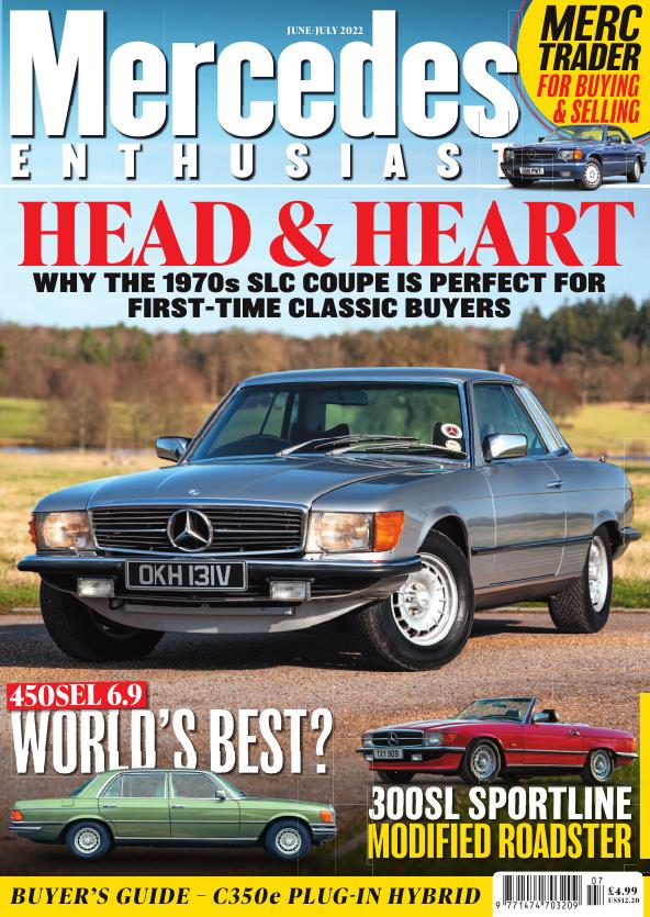 Журнал Mercedes enthusiast. June-July 2022